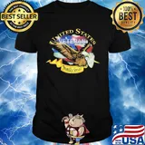 United states veteran proudly served US American flag veteran Independence Day shirt
