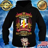 Unterschätze niemals die kraft eines mannes aus buttenwiesen s Hoodie
