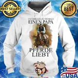 Unterschätze niemals eines papa der pferde liebt s Hoodie