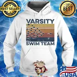 Varsity swim team vintage s Hoodie