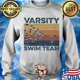 Varsity swim team vintage s Sweater