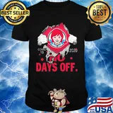 Wendy’s covid-19 2020 no days off shirt