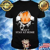 Whataburger covid-19 2020 i can’t stay at home hands shirt