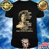 When the power of love overcomes the love of power the world will know peace jimi hendrix 1942 1970 thank you for the memories signature art shirt