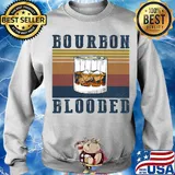 Wine bourbon blooded vintage s Sweater