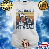 Your hole is my goal vintage s Ladies tee