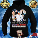 02 1995 2014 derek jeter thank you for the memories signature s Hoodie
