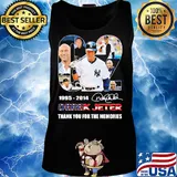 02 1995 2014 derek jeter thank you for the memories signature s Tank top
