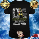 04 brett favre quarterback green bay packers 1992 2007 super bowl champion hall of fame shirt