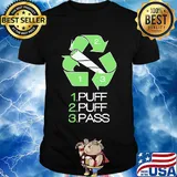 1 puff 2 puff 3 pass smoking shirt