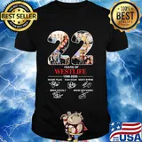 22 years of westlife 1998 2020 shane filan kian egan nicky byrne mark feehily brian mcfadden signatures shirtgiannis antetokounmpo it's buck's time shirt