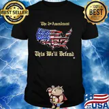 2nd Amendment This We'll Defend American flag shirt