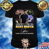 36 years of 1984 2020 ricky martin thank you for the memories signature shirt
