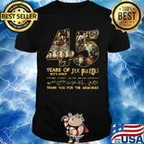 45 years of sex pistols 1975 2020 thank you for the memories signatures shirt