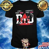 A son's first hero a daughter's first love dad buffalo bills happy father's day shirt