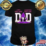 A son's first hero a daughter's first love dad los angeles lakers happy father's day shirt