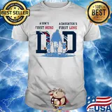 A son's first hero a daughter's first love tennessee titans happy father's day shirt