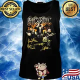 Ac/dc band members signatures s Tank top