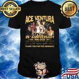 Ace venture 26th anniversary 1994 2020 thank you for the memories signatures shirt