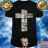 All i need today is a little bit of new orleans saints football and a whole lot of jesus shirt