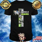 All i need today is a little bit of seattle seahawks and a whole lot of jesus shirt
