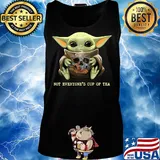 Baby yoda skull not everyone's cup of tea s Tank top