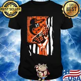 Baltimore orioles american flag independence day shirt