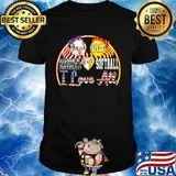 Baseball kate softball i love all america 4th of july independence day shirt