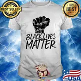 Black lives matter while shirt
