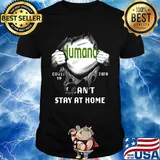 Blood insides humana covid-19 2020 i can't stay at home shirt