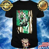 Boston celtics american flag independence day shirt
