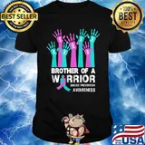 Brother of a warrior suicide prevention awareness shirt