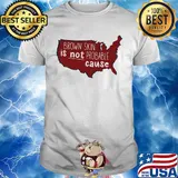 Brown Skin Is Not Probable Cause Black Map Shirt