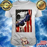 Camera Black Lives Matter American Flag Independence Day Shirt