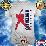 Cleveland indians baseball player shirt
