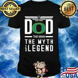 Dad the man the myth the legend oregon ducks happy father's day shirt