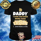 Daddy I love you even more than League of Legends and that's a lot happy father's day shirt