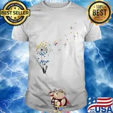 Dandelion flower pittsburgh steelers football shirt