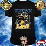 Dickerson 28 los angles rams team football player shirt