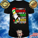 Dr seuss I can't breathe here or there I can't breathe everywhere shirt
