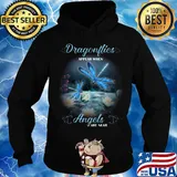 Dragonflives Appera When Angels Are Near Waterlily Shirt Hoodie