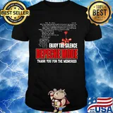 Enjoy the silence depeche mode thank you for the memories shirt