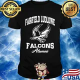 Fairfield ludlowe falcons alumni eagles shirt