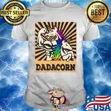 Father's Day Strong Unicorn Dadacorn shirt