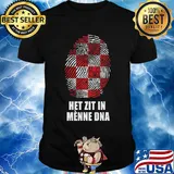 Fingerprints het zit in menne dna shirt
