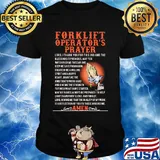 For Klift Operator's Prayer Amen Shirt