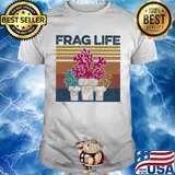 Frag Life Aquarium Vintage Retro Shirt