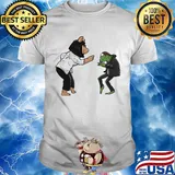 Frog piggy fiction dance shirt