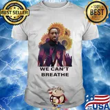 George floyd we can't breathe sunflowers shirt