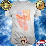 Giraffe American Wings Independence Day Shirt